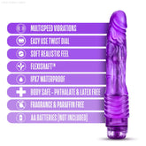 B Yours Vibe #2 Realistic 9-Inch Long Vibrating Dildo-French Quarter Lingerie